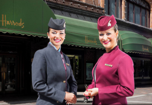 Qatar Airways eröffnet Premium-Shop im Harrods Foto: QA